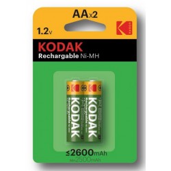 piles Kodak rechargeables...