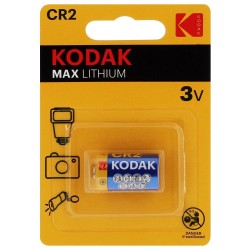 Pile Kodak MAX lithium CR2...