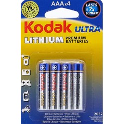 piles Kodak MAX lithium AAA...