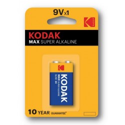 Pile Kodak Max alcaline 9v...