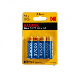 Piles Kodak MAX alcaline AA...